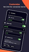 Mobile hotspot : Data Controls اسکرین شاٹ 7