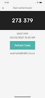 Tabit Authenticator 스크린샷 1