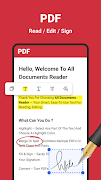 برنامهنما All Document Reader: PDF/Word عکس از صفحه