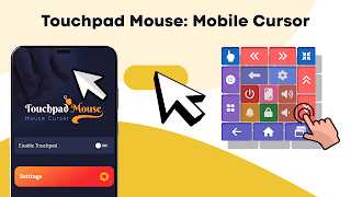 Touchpad Mouse: Mobile Cursor poster