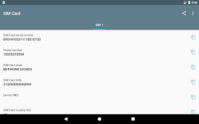 SIM Card screenshot 6