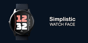 Simplistic Watch Face ảnh chụp màn hình 3