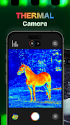 Thermal Vision Camera Effect الملصق