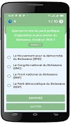 Quiz Bostwana captura de pantalla 2