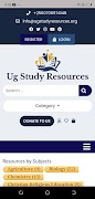 UG Study Resources poster