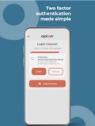 برنامه‌نما Oplon 2FA عکس از صفحه