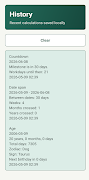 4 Schermata Age Date Calculator