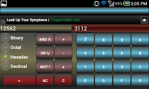 Ideal Programmer Calculator screenshot 2