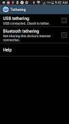 5 Schermata Abilita tethering