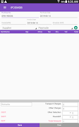 برنامه‌نما iPOSMOB (Billing software) عکس از صفحه