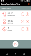 Boxing Round Interval Timer screenshot 2