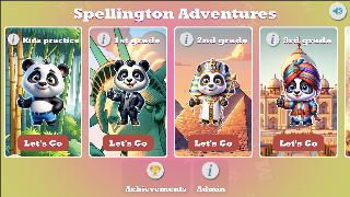 Spelling Adventures poster