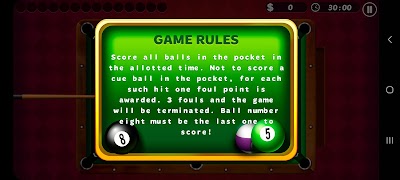 3 Schermata Billiards Multiplayer