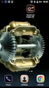 Foguete Jet Engine HD LWP imagem de tela 2