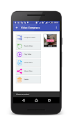 برنامه‌نما Video Compress عکس از صفحه