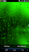 Raindrops Live Wallpaper スクリーンショット 4