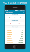 Age Calculator ภาพหน้าจอ 4