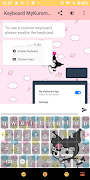 Kuromi MyMelody Keyboard Theme 截圖 1