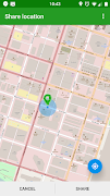 OSM Share Location Plugin اسکرین شاٹ 1