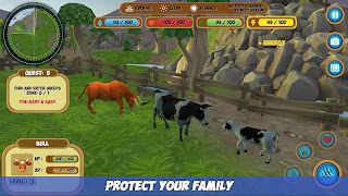 برنامه‌نما Bull Simulator عکس از صفحه
