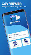 CSV Viewer: CSV File Reader Plakat