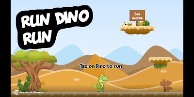 Dino Gem: Run & Collect Gems Cartaz