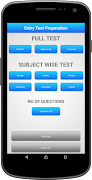 Entry Test Preparation screenshot 1
