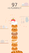 Cat Bakery - Stack game imagem de tela 4