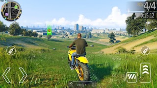 balap drift sepeda pencurian screenshot 3