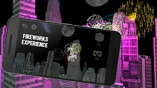 برنامه‌نما Fireworks VR Experience عکس از صفحه
