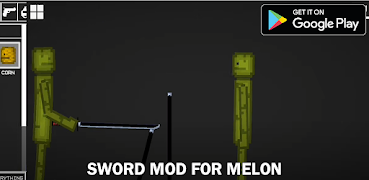 Sword mod for melon playground captura de pantalla 2