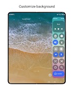 برنامه‌نما Control Center Z Fold, Tablet عکس از صفحه