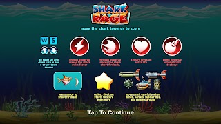برنامه‌نما Shark Rage عکس از صفحه
