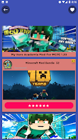 My Hero Academia Mod For MCPE captura de pantalla 1