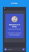 AI Writer الملصق