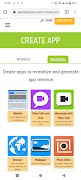 برنامه‌نما AppsGeyser. عکس از صفحه