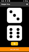 6 Schermata Simple Dice