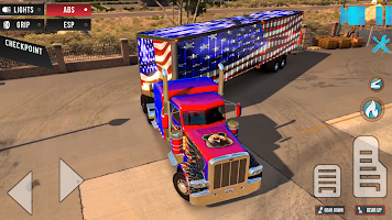 Truck Driving: US Truck Games скриншот 3
