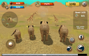 Wild Elephant Sim 3D screenshot 7
