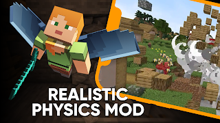 Realistic Physics Mod MCPE-poster
