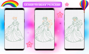 1 Schermata How to Draw Princess