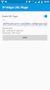IP Widget URL Plugin imagem de tela 1