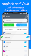 برنامه‌نما App lock عکس از صفحه