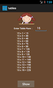 Tables Maths 截圖 1