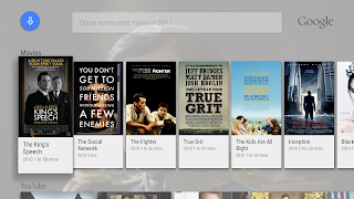 Google app for Android TV اسکرین شاٹ 6