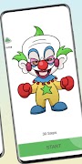 How to draw killer klown স্ক্রিনশট 2