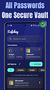 SafeKey: Password Manager Safe Screenshot 1