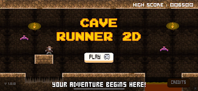 Cave Runner 2D capture d'écran 1