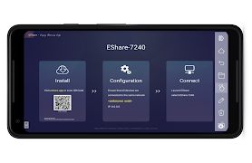 برنامه‌نما EShare عکس از صفحه