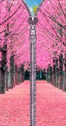 Pink Zipper Lock Screen スクリーンショット 4